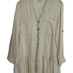 Listicle  Cream Tunic‎ Dress Photo 0