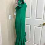 Lovers + Friends strapless green dress Photo 2