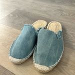 Aeropostale Aéropostale Denim Espadrille Mules / Slip-On Flats – Size 8 Photo 1