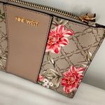 Nine West  Begonia Floral Logo Wristlet Photo 6