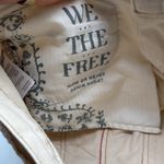 Free People  Now or Never Denim Cream Shorts Size 28 Photo 8