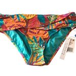 Bleu Rod Beattie  Tankini Set The Heat Is On Tropical Colorful Print Red Orange 4 Photo 3