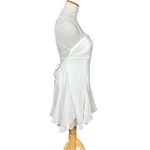 Lulus NWT  Women's Perfected Sweetness White Pleated Tiered Mini Dress Size XL Photo 4