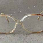 Vintage Swank Tabella Brown Gray Oval Horn Photo 1