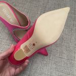 Stuart Weitzman XCurve Crystal 100 Mule Pump Size 9 Magenta Pink NEW Barbicore Photo 7