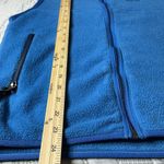 Patagonia VTG Synchilla Vest Large Blue Fleece Zip Pockets size S Photo 5