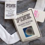 Victoria's Secret NWT  Pink Sequin T-Shirt XS Utah Utes Collegiate Collection Photo 3