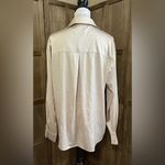 NWT BiBi Oversized Button Down Blouse. Size M Photo 3