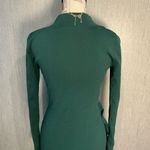 Gianni Bini  Teal Long Sleeve Dress Size Small Photo 4