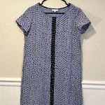 Habitat  Blue and Black Polka Dot Shift Short Sleeve Dress size XS Photo 0