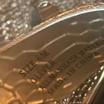 Rampage Oliver metallic silver snakeskin thong sandals Photo 5