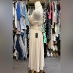 EXPRESS Satin Midi Slip Dress Photo 2