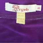 Aryeh  Kate purple uneck shift dress size small Photo 5