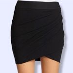 Helmut Lang  Dry Crepe Twist Mini Skirt Photo 0