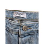 PARKE New Denim Shorts Light Wash Baggy Cut Offs Size 28 TikTok Famous Photo 2