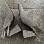 Bar III NWT  Arrica Slingback Pumps, Silver Bling Size 7M New in Box Retail $89.5 Photo 3