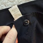 J Jill Stretch Pants Womens 4 Black Wool Blend High Rise Pocket Work Office USA Photo 4