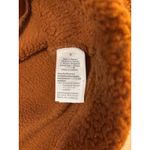 J Crew Vintage Fleece Pullover Polartec Sherpa Womens Small Burnt Orange Cozy Photo 4