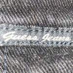 Guess JEANS jacket black button up 2 chest pockets button cuffs vintage size M Photo 3