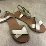 J.Crew Gold  Sandals Photo 0