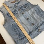 Judy Blue Denim Vest Women Large 90s Western Grunge Retro Tomboy Boho Streetwear Photo 12