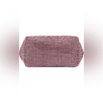 Olga Berg Polly Crystal Clutch Shoulder Bag, Pink, NWT Pink Photo 5