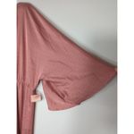 A Beautiful Soul Rose Kaftan Kimono Sleeves Maxi Dress Size B (2X) NWT Pink Photo 5