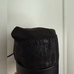 Unisex Black suede and snakeskin Photo 7