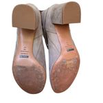 Schutz Suede Buckle Strap Ankle Boots Gray 9B Photo 7