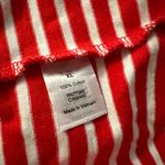 J.Crew J0862 Striped Poplin Trimmed Dress Ruffle Sleeves XL Photo 4