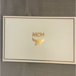 MCM  Envelope Visetos Clutch Blue Photo 4