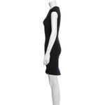 Helmut Lang $595  asymmetrical hem little black dress M Photo 6