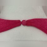 Lulus 🆕  Fuchsia Long Sleeve Wrap Dress Size S Photo 6