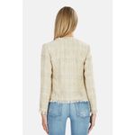 IRO  Uptown Sparkle Tweed
Jacket ~ Beige Bronze, Size 36 in Excellent Condition Photo 7
