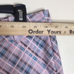 Callaway  Flex Fabric UPF 50 Opti-Dri Pink Blue Plaid Checker ladies size 33” Photo 5