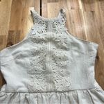 Altar'd State Altar’d State Cream Lace Front Sleeveless Midi Dress Size S Photo 1
