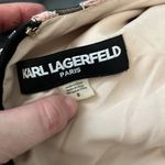 Karl Lagerfeld Embroidered Floral Dress Size 8 Photo 5