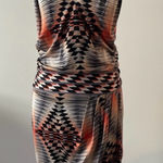BCBGMAXAZRIA NWT bcbg maxazria Geometric Patterned halter low back  Dress xxs Photo 0