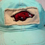 Arkansas Razorbacks Outdoor Cap‎ Ladies Fit Baseball Distressed Adjustable Hat Blue Photo 2