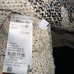 D. EXTERIOR Made in Italy Silver Metallic Floral Sparkle Knit Top Sweater Size M Size M Photo 8