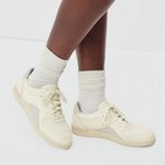 Everlane Shoes The ReLeather Court Sneaker Ivory Size Womens 10.5 Mens 8.5 Photo 1
