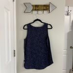 Old Navy  Luxe Blue Heathered Tank Top with Flowing Cut Size Large Photo 1