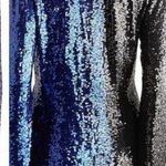 Retrofête retrofete christine colorblock faux wrap sequin new nwt mini dress Photo 1