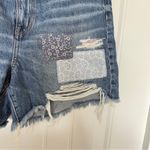 American Eagle  Highest Rise Baggy Shorts Comfort Stretch Waistband Size 14 NWT Photo 4