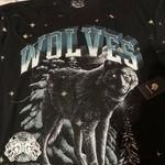 Darc Sport “Wolves Club” Premium Vintage Oversized Tee – Black – Size L – NWT Size L Photo 0