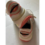 Reebok Women's  Suede Forte Racer Ortholite Sneakers Coral Pink Yellow Cream Sz 8 Photo 9