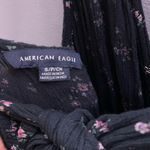 American Eagle Outfitters Tie Back Floral Romper Photo 4