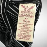 Faded Glory  Black and White Striped Maxi Skirt Medium | EUC Photo 5