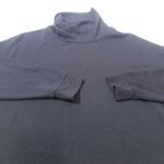 Aritzia Wilfred Free Black Knit Turtle Neck Pullover Sweater Side Slits Photo 2