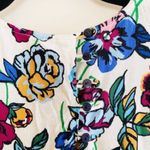 ZARA Trafaluc Floral Multicolor Short Sleeve Dress Photo 2